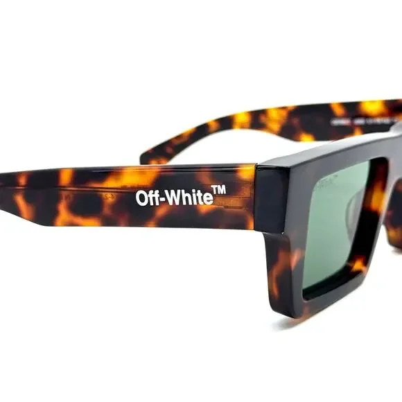 New, OFF-WHITE Sunglasses NASSAU OERI017 6055 Authentic